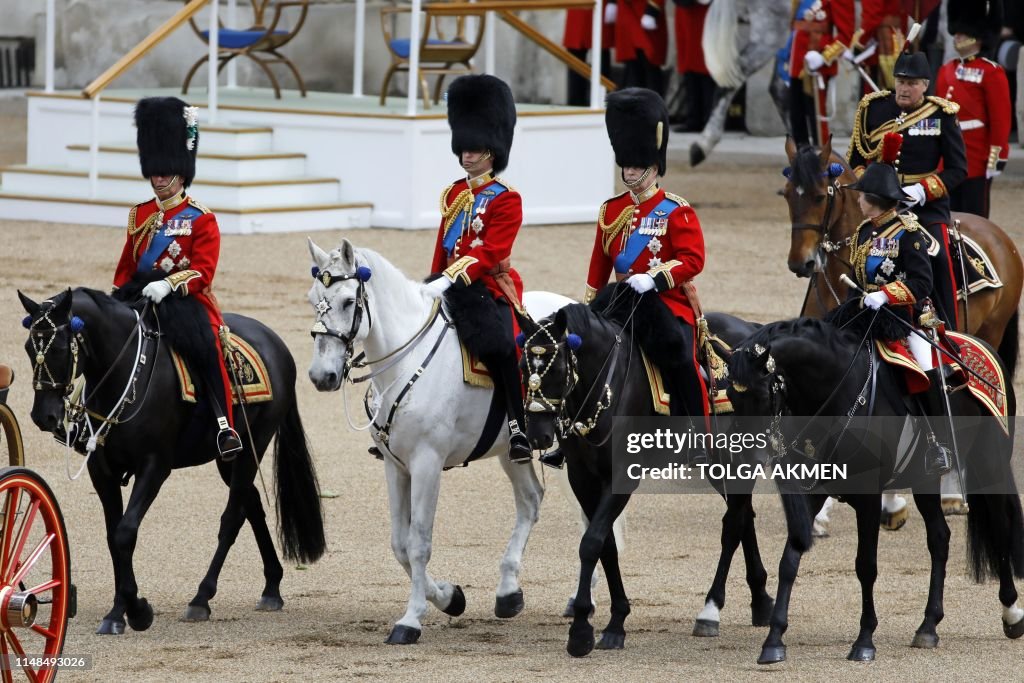 BRITAIN-ROYAL-TROOPING