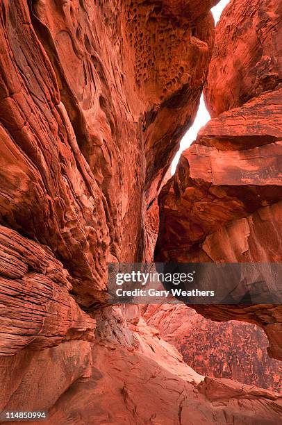 usa, nevada, valley of fire, red rocks - valley of fire staatspark stock-fotos und bilder