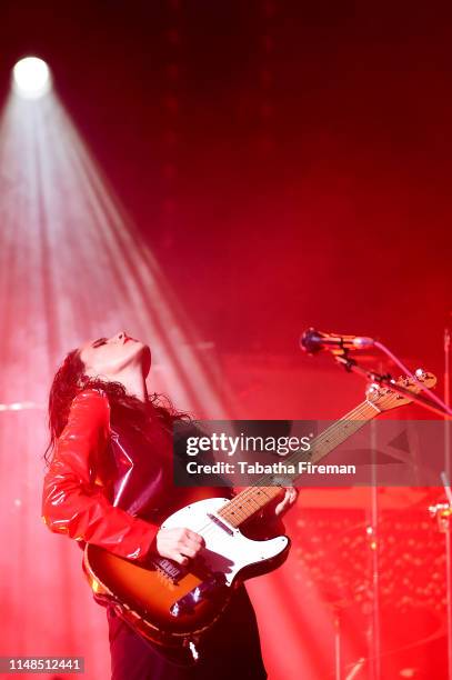 Anna Calvi headlines the Fender Next stage on the third and final day of the Great Escape Festival at Old Market on May 11, 2019 in Brighton, England.