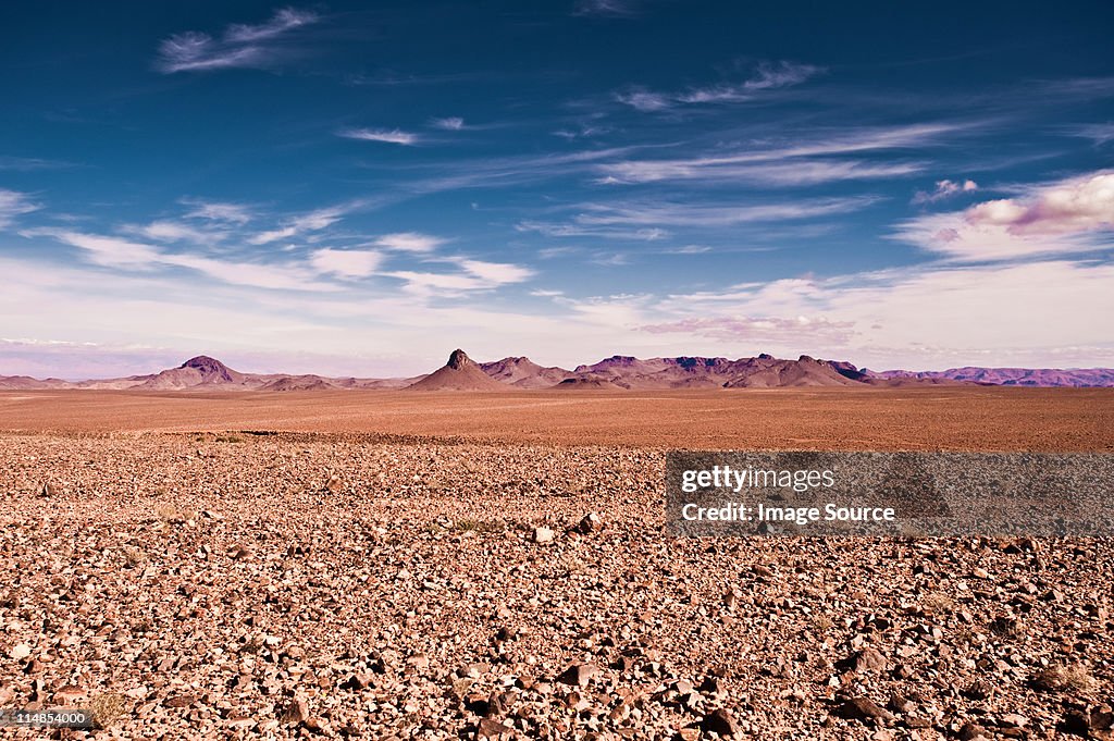 Desert scenet, Morocco, North Africa