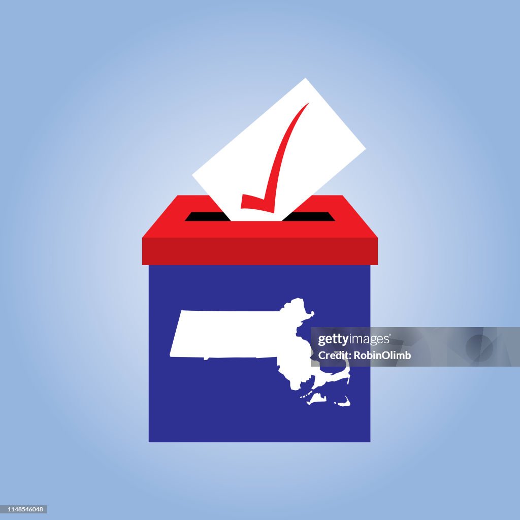 Massachusetts Ballot Box icon