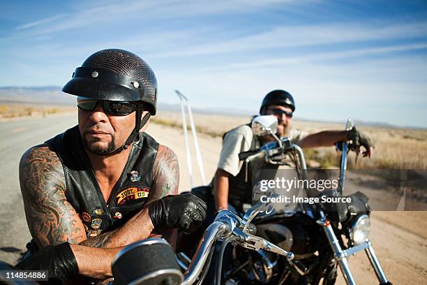 Motorcycle Two Men 156 Two Men Parked On Motorcycles Stock Photos, High-Res Pictures, and ...