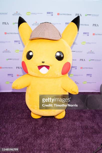 Pokémon Detective Pikachu attends IDENTITY LA: A Night Celebrating Asian American & Pacific Islander Women at Ford Theatre on May 11, 2019 in...