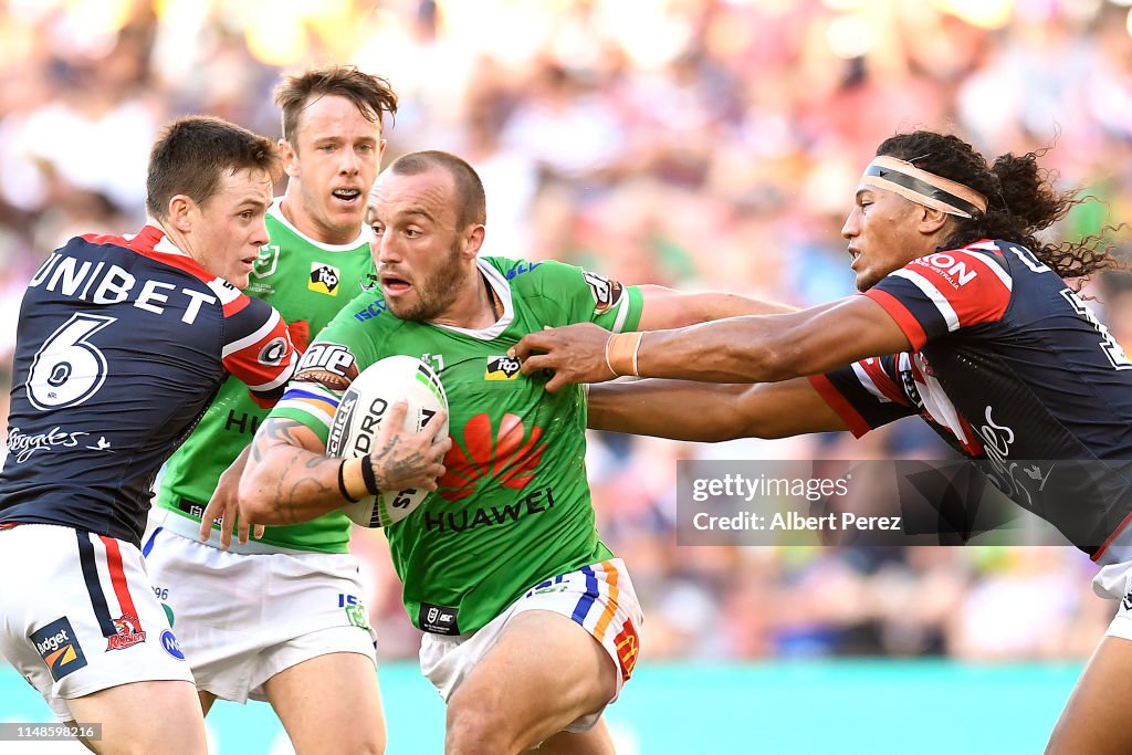 NRL Rd  9 - Roosters v Raiders