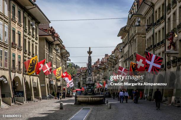 the old city of bern - bern stock pictures, royalty-free photos & images