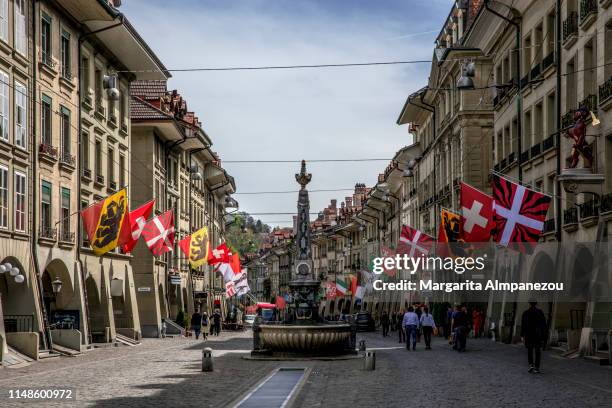 the old city of bern - bern clock tower stock pictures, royalty-free photos & images