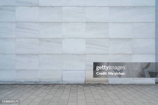 close-up of white tiled wall - bathroom wall stock pictures, royalty-free photos & images