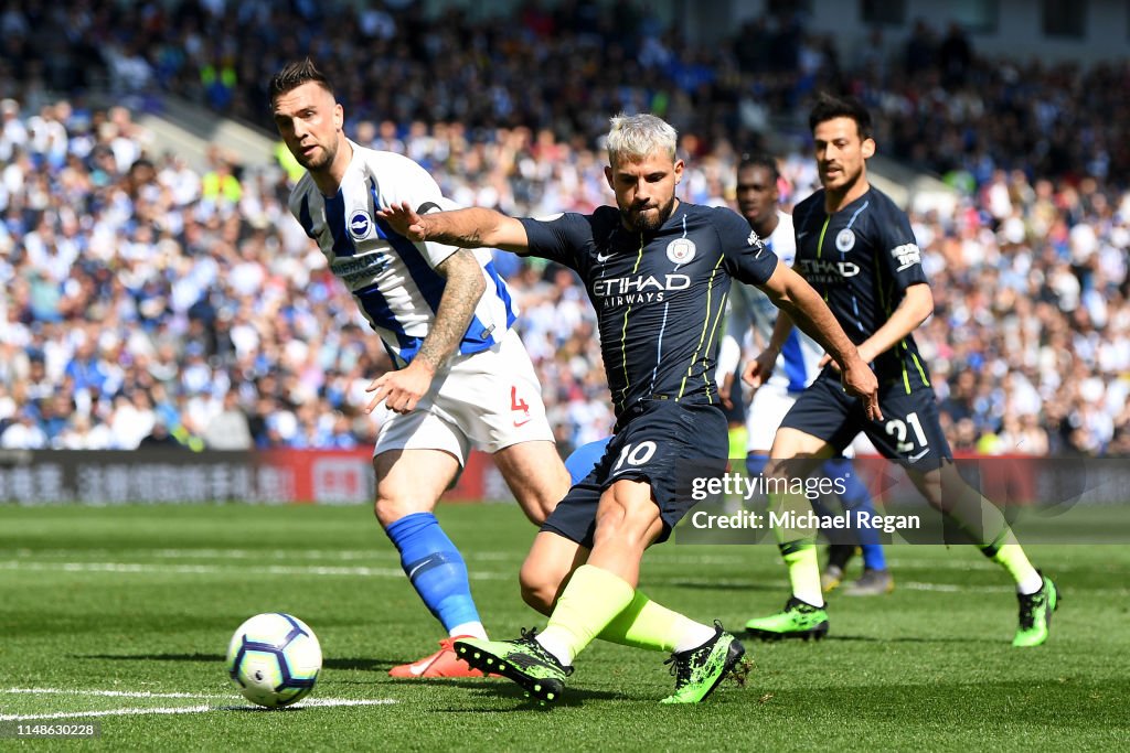 Brighton & Hove Albion v Manchester City - Premier League