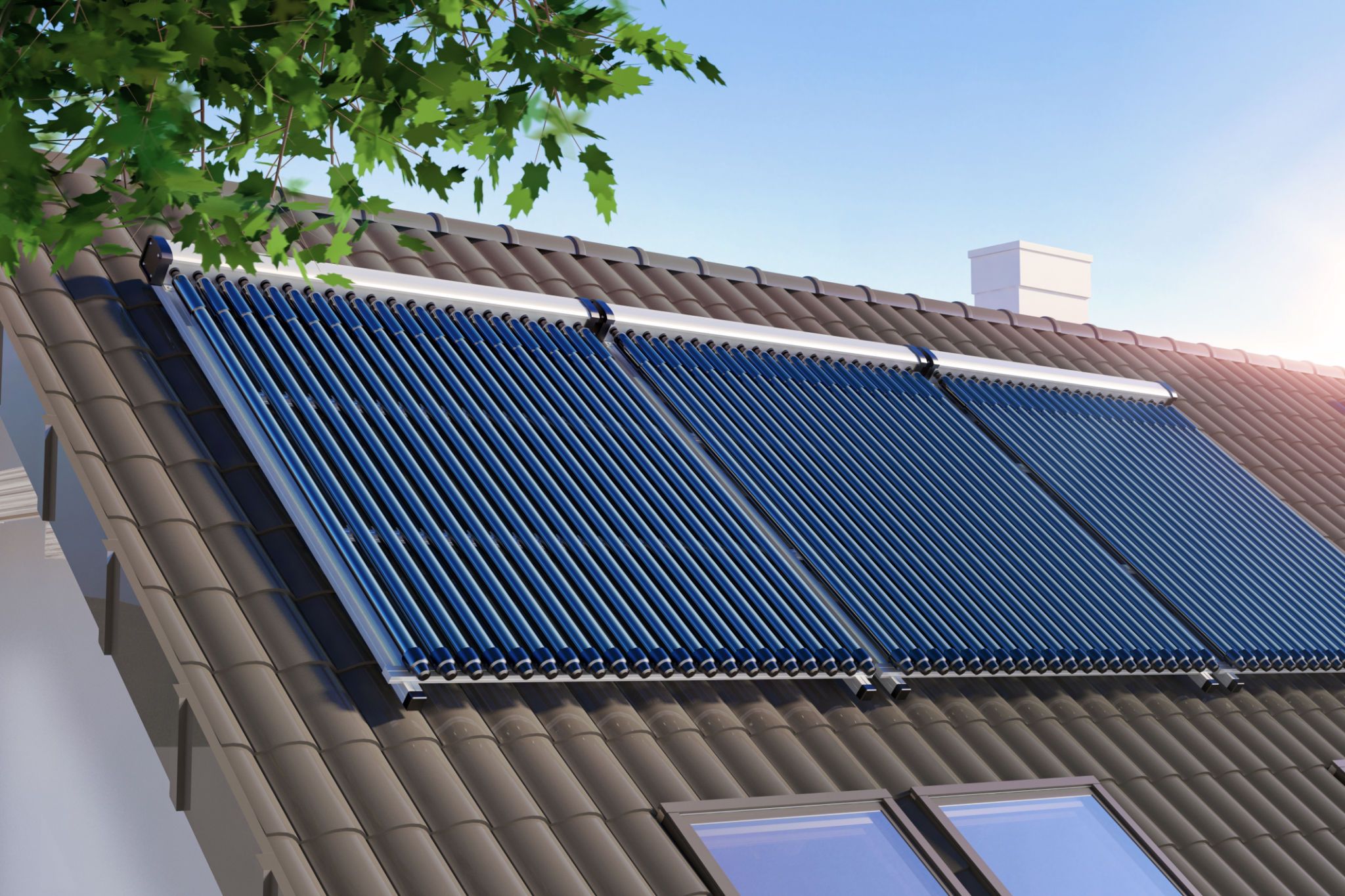 thermal imaging solar panels