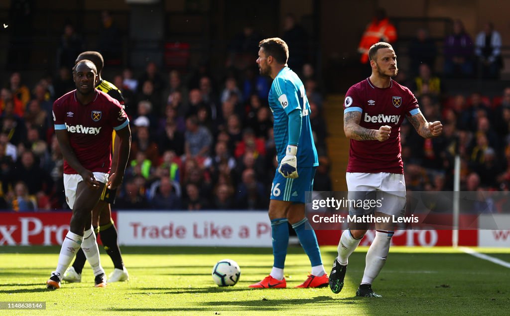 Watford FC v West Ham United - Premier League