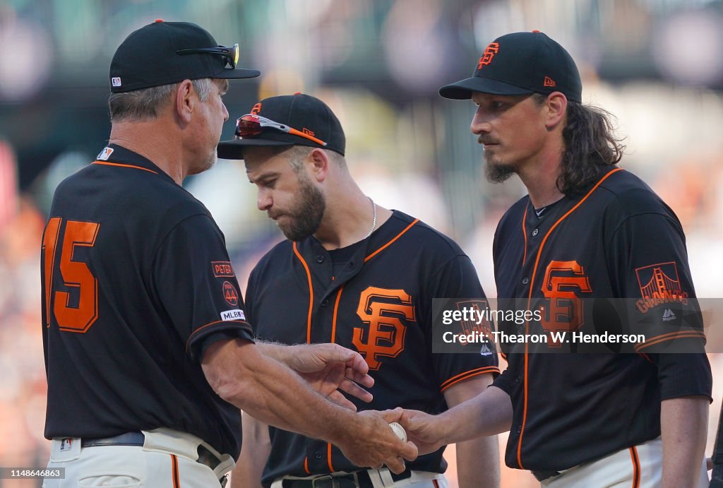 Los Angeles Dodgers v San Francisco Giants