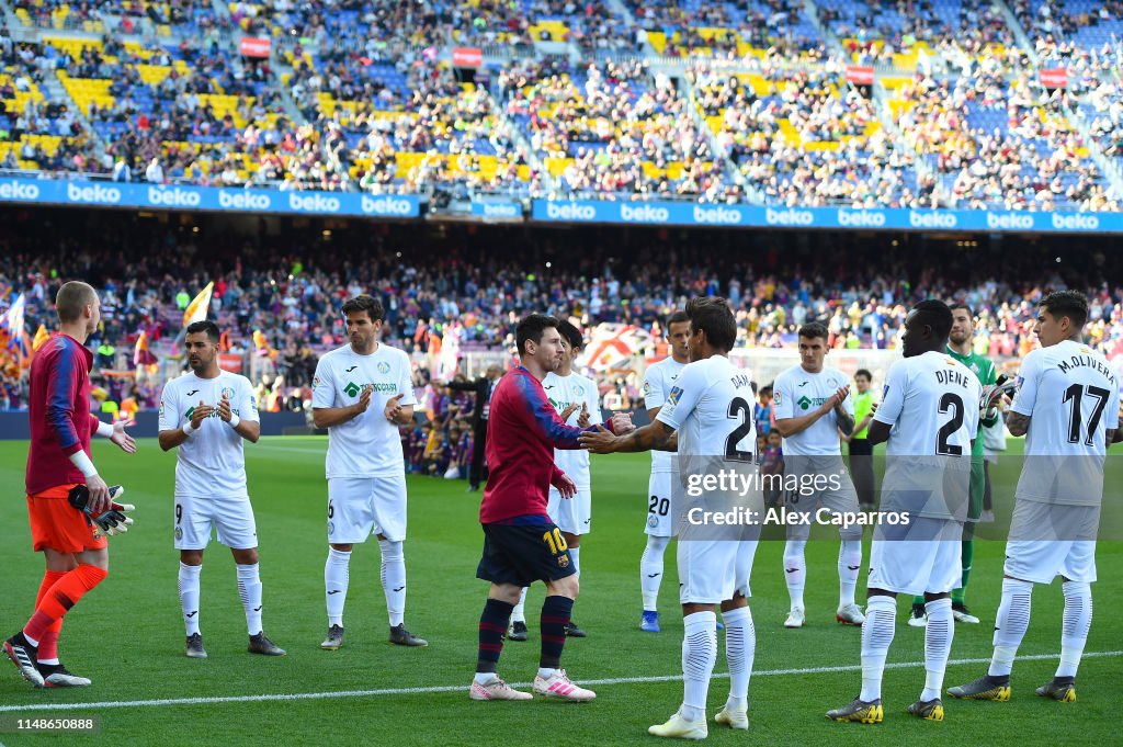 FC Barcelona v Getafe CF - La Liga