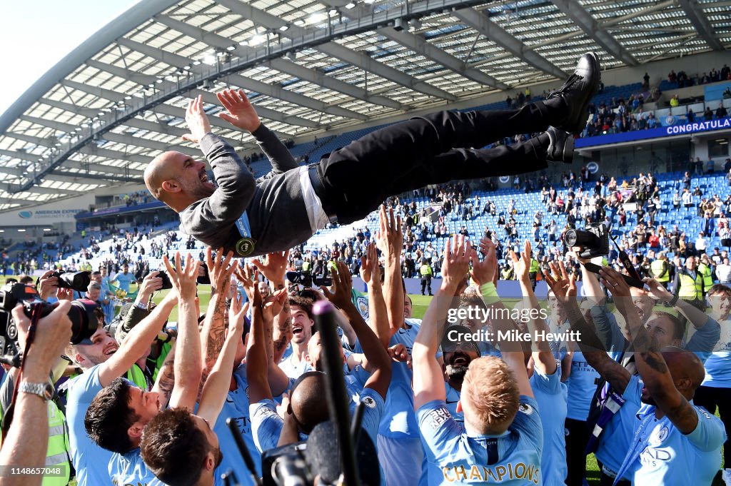 Brighton & Hove Albion v Manchester City - Premier League