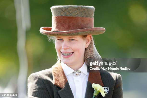 Lady Louise Windsor takes part in 'The Champagne Laurent-Perrier Meet of the British Driving Society' on day 5 of the Royal Windsor Horse Show in...