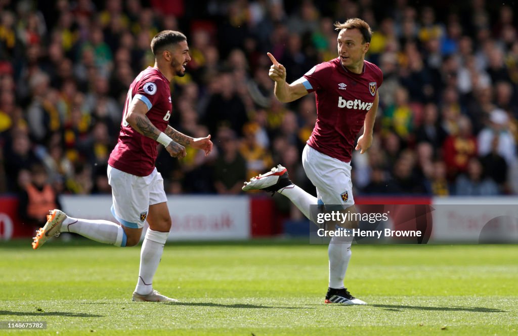 Watford FC v West Ham United - Premier League