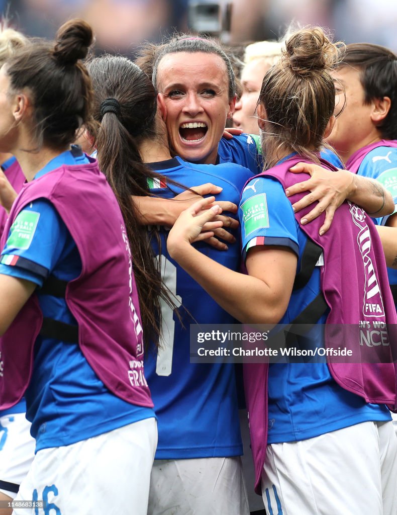 Australia v Italy: Group C - 2019 FIFA Women's World Cup France