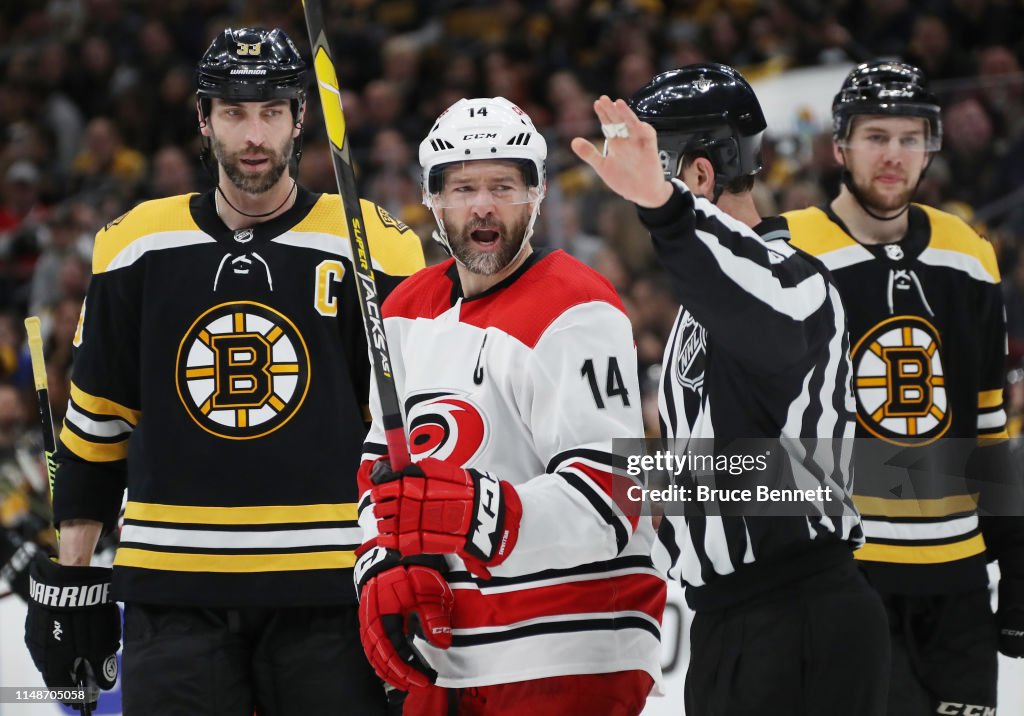 Carolina Hurricanes v Boston Bruins - Game Two