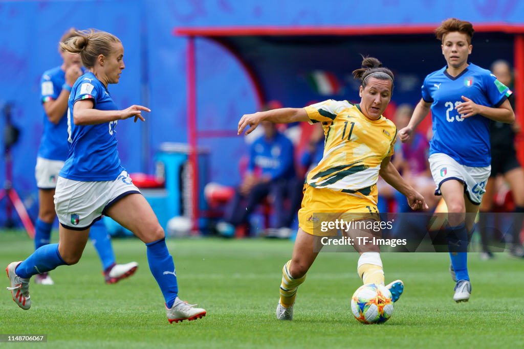 Australia v Italy: Group C - 2019 FIFA Women's World Cup France