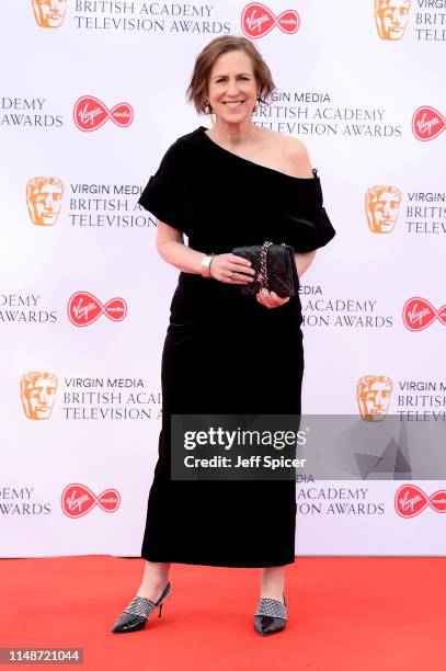 Kirsty Wark attends the Virgin Media British Academy Television Awards 2019 at The Royal Festival Hall on May 12, 2019 in London, England.