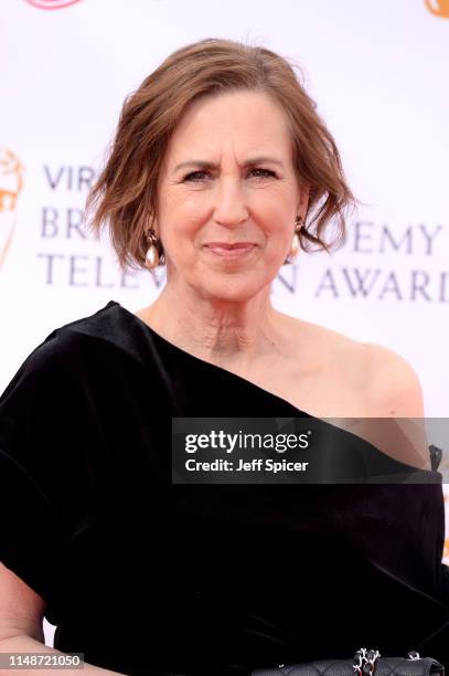 Kirsty Wark attends the Virgin Media British Academy Television Awards 2019 at The Royal Festival Hall on May 12, 2019 in London, England.