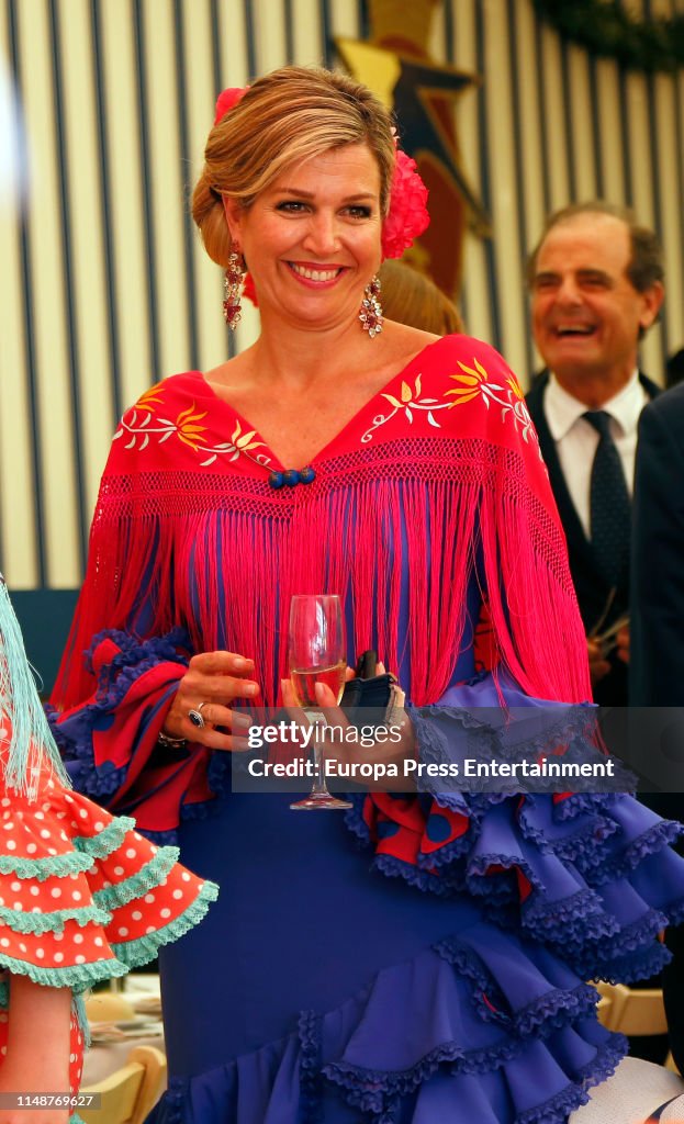 King Willem-Alexander and Queen Maxima of the Netherlands attend `Feria de Sevilla´