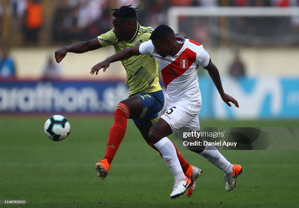 Peru v Colombia - Friendly Match