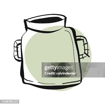 Glass Container Pencil Drawing High-Res Vector Graphic - Getty Images