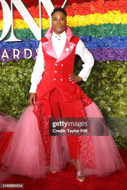 Billy Porter attends the 2019 Tony Awards at Radio City Music Hall on June 9, 2019 in New York City.