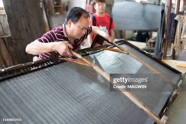 Chinese Developed Rice Paper Chinese Papermaking Photos and Premium High Res Pictures - Getty Images