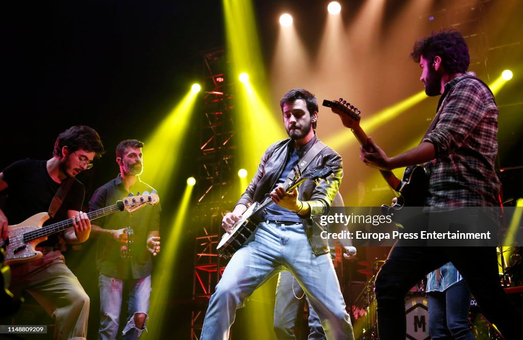 Morat Performs in Concert in Madrid