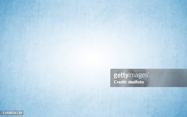 horizontal vector illustration of an empty light bluish grey grungy textured background - run down stock illustrations