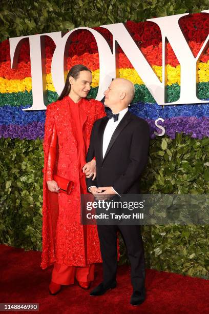 Jordan Roth and Richie Jackson attend the 2019 Tony Awards at Radio City Music Hall on June 9, 2019 in New York City.