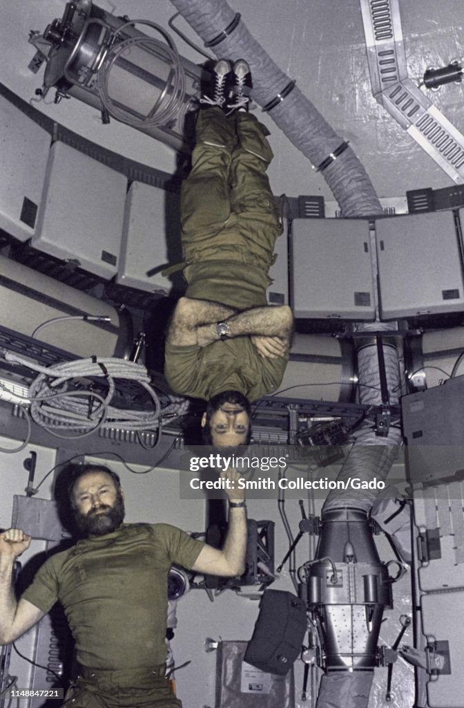 Carr And Pogue In Skylab