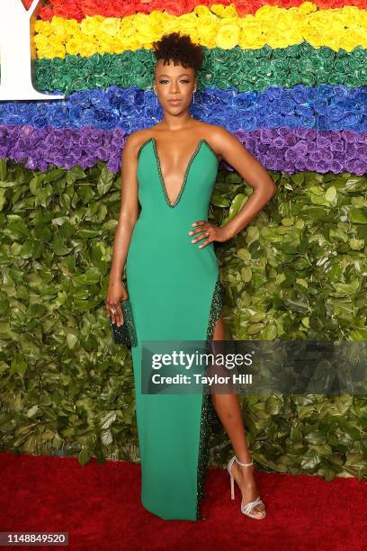 Samira Wiley attends the 2019 Tony Awards at Radio City Music Hall on June 9, 2019 in New York City.