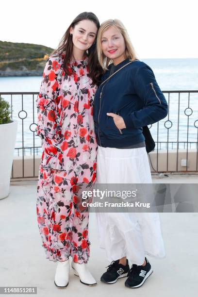 Lea van Acken and Nadja Uhl during the Volkswagen T-Cross Driving Experience on April 29, 2019 in Bastia on the island of Corsica, France.