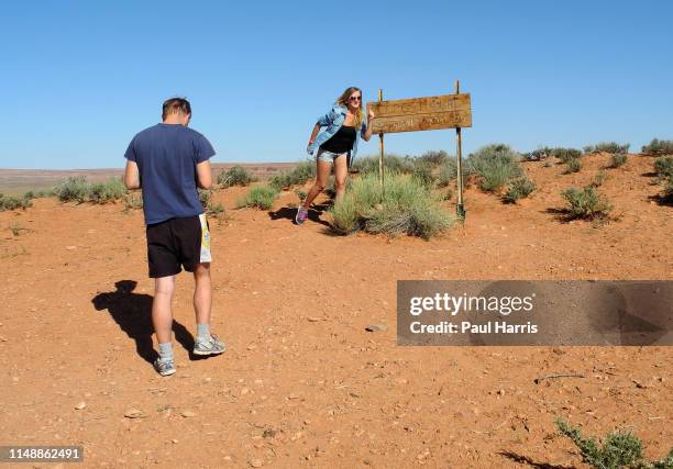 Forrest Gump stopped here, Hundreds of people from all over the world come to this spot each day in Monument Valley, Utah to reenact a scene from...