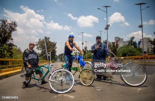 Lowrider drivers in Mexico, Nieuwsfoto's