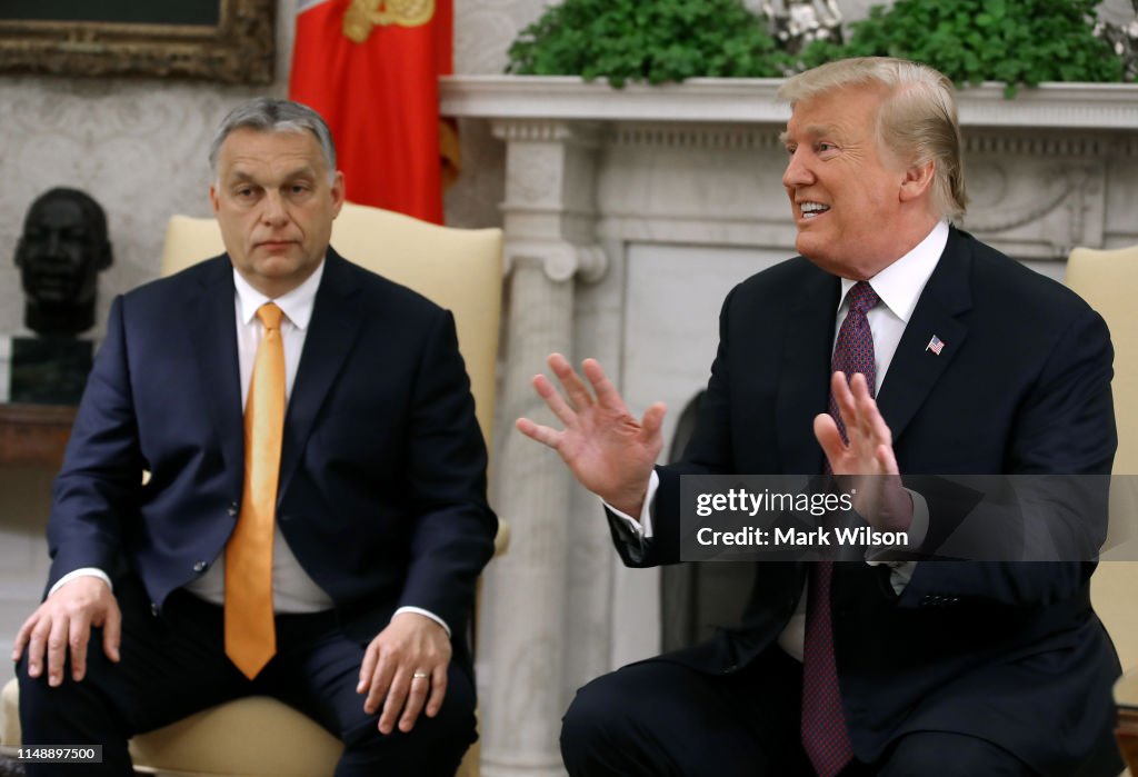 President Donald Trump Welcomes Hungarian Prime Minister Viktor Orban To The White House