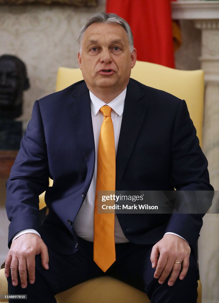 President Donald Trump Welcomes Hungarian Prime Minister Viktor Orban To The White House
