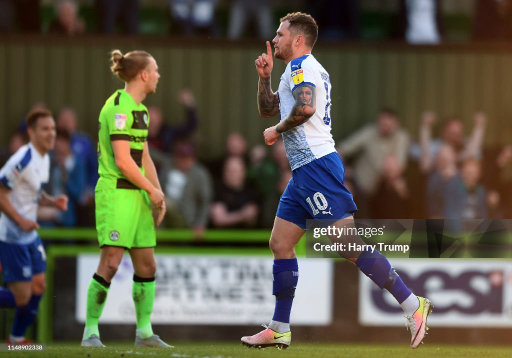 Forest Green v Tranmere Rovers - Sky Bet League Two Play-off Semi Final: Second Leg