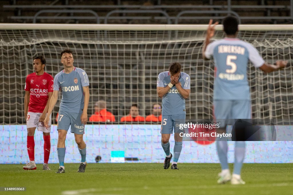 Nimes V Monaco. French Ligue 1.