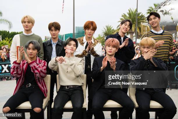 Of NCT 127 visits "Extra"at Universal Studios Hollywood on May 13, 2019 in Universal City, California.