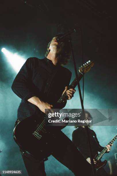 Van McCann and Benji Blakeway from Catfish and the Bottlemen perform on stage on May 13, 2019 in Madrid, Spain.