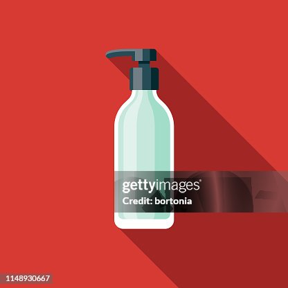 Plastic Pump Bottle Icon Plastic Pump Bottle Icon