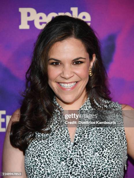 Lindsay Mendez attends the Entertainment Weekly & PEOPLE New York Upfronts Party on May 13, 2019 in New York City.