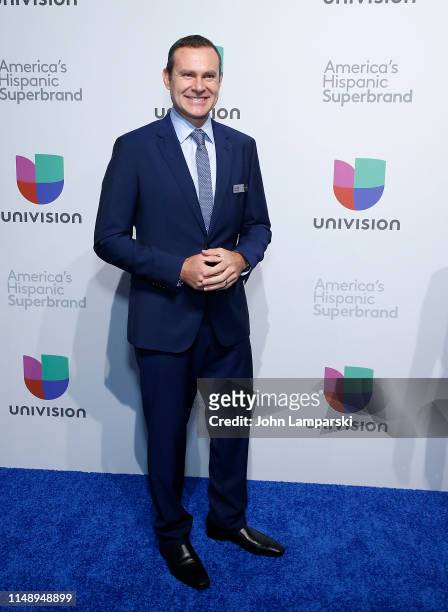Alan Tacher attends 2019 Univision Upfront at Center415 Event Space on May 13, 2019 in New York City.