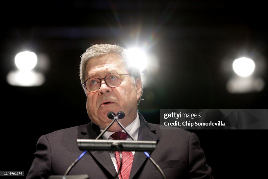 Attorney General Barr Delivers Remarks At National Law Enforcement Officers' Annual Candlelight Vigil On The National Mall