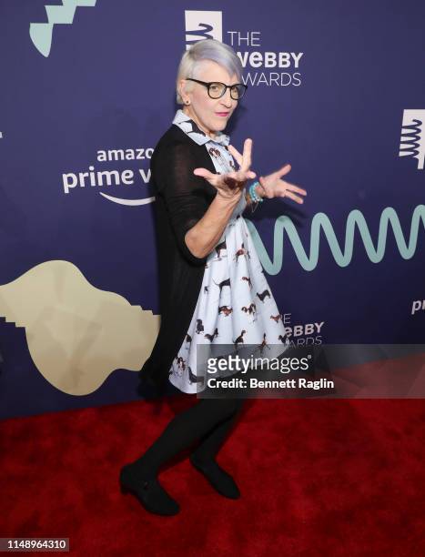 Actress Lisa Lampanelli attends the 2019 Webby Awards at Cipriani Wall Street on May 13, 2019 in New York City.
