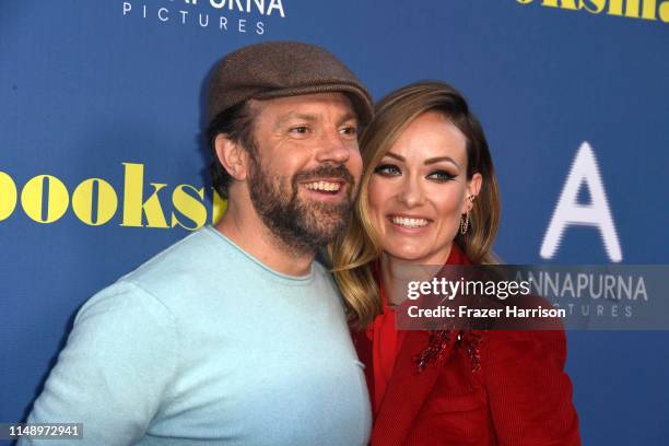 Jason Sudeikis and Olivia Wilde attend LA Special Screening Of Annapurna Pictures' "Booksmart" at Ace Hotel on May 13, 2019 in Los Angeles,...