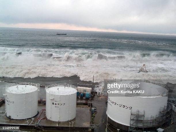 The east side of Unit5 taken from the southern side of the unit, in Daiichi on March 11, 2011 Fukushima Prefecture, Japan. The death toll has risen...